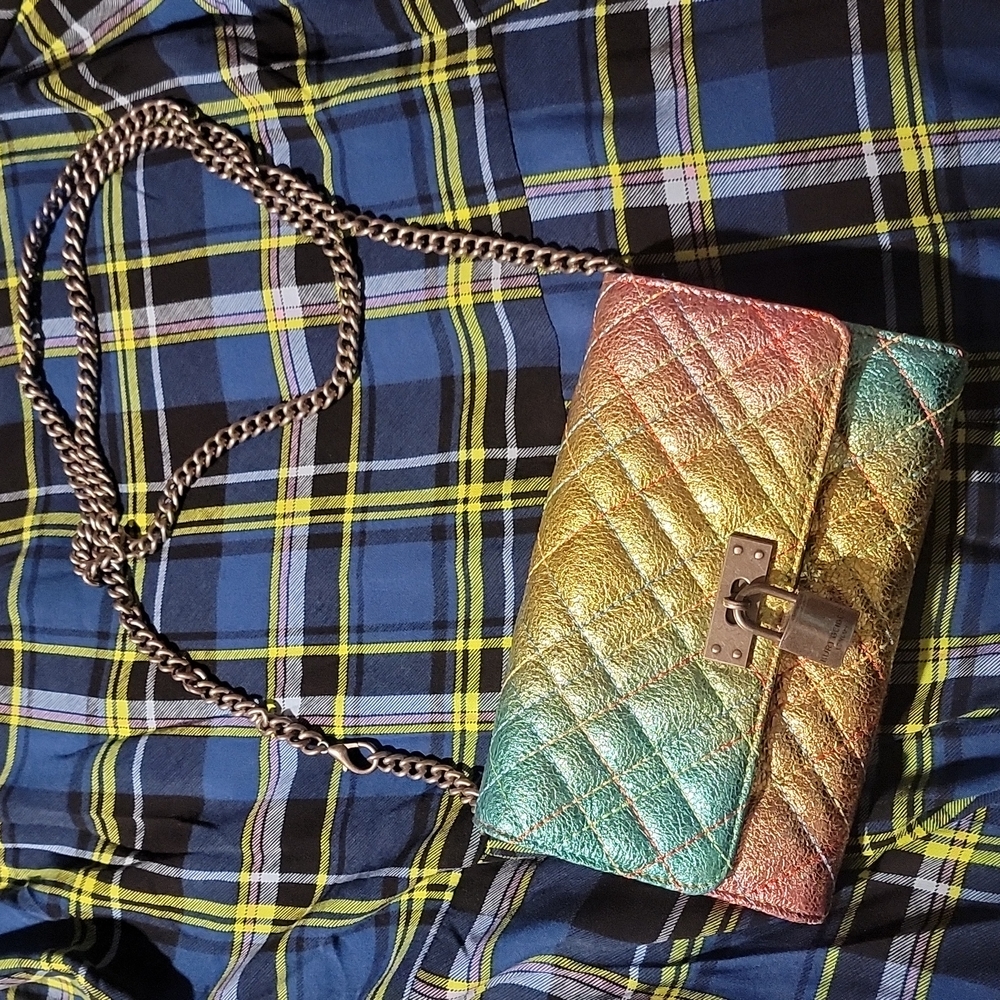 Kurt Geiger crossbody lock purse